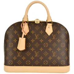 ルイヴィトン LOUIS VUITTON アルマPM ハンドバッグ モノグラム キャンバス M53151 ゴールド金具 RFID(ICチップ)内蔵【中古】