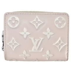ルイヴィトン LOUIS VUITTON ポルトフォイユ ルー 二つ折り財布 ラムスキン M14154 ブルーム RFID モノグラム レディース【中古】