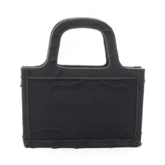 ディオール Dior ハンドバッグ BOOK TOTE ブックトート ミニ ブラック キャンバス ブックトート ミニ レディース Used A