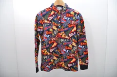 中古 レディース ジャックバニー Jack Bunny!! 長袖ポロシャツ 1(M) 紺系 ネイビー ボタンダウン