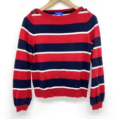 BLUE LABEL CRESTBRIDGE ブルーレーベル・クレストブリッジ カットソー トップス ボーダー サイズ38 レディース ※中古