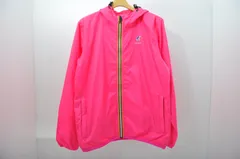 中古 レディース ジュン＆ロペ JUN&ROPE パーカー 6(L) ピンク K-WAYコラボ 長袖 ウィンド 防水 防風