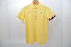 中古 メンズ アンパスィ and per se 半袖ポロシャツ M 黄 イエロー