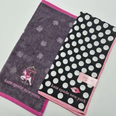 【新品】kate spade レディースハンカチ & タオルハンカチ セット