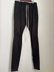 希少FOG ESSENTIALS 初期タグ サイドジップ ジョガーパンツ M 黒