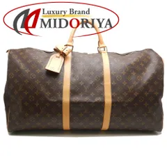 LOUIS VUITTON ルイヴィトン モノグラム キーポル60 M41422 ボストンバッグ ブラウン/252602【中古】