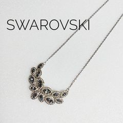 スワロフスキー Venetie Small ネックレス クリスタル黒 大ぶり - メルカリ