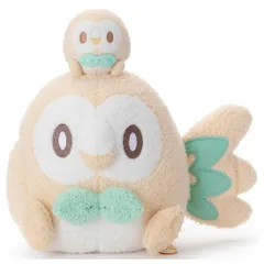 ポケットモンスター ポケモン ポケピース ぬいぐるみ (ぬいぐるみといっしょVer．) モクロー ぬいぐるみ高さ約30cm 