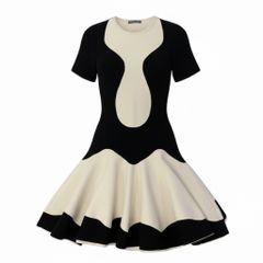 COMME des GARCONS 市松フリルワンピ 24SS モード ゴシック - メルカリ