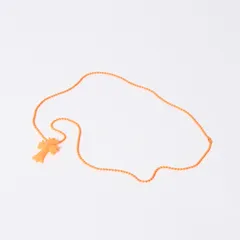 極美品 CHROME HEARTS クロムハーツ ラバースモール CHクロス シリコン ネックレス ラバー グリーン ボールチェーン 中古 4b013674のサムネイル