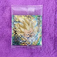 26.ベジータ　1枚 ドラゴンボール 15 超戦士 シール ウエハース 超絶感謝の十周年　最新