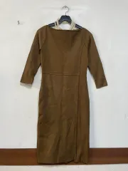 特価新)N6112-2 nymph ニット ONE PIECE ラップスタイル ウール