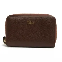 グッチ／GUCCI 財布 ウォレット レディース 女性 女性用 レザー 革 本革 ブラウン 茶  368877 0959 SWING スウィング コインケース ユニセックス 男女兼用 小銭入れあり ラウンドジップ ラウンドファスナー