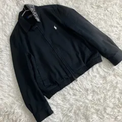 ラルフローレン　ジャケット　ブラック　ペイズリーのサムネイル