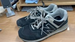 ニューバランス 574 ブラック スニーカー