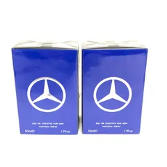 【未開封品】メルセデス・ベンツ マン　オードトワレ ナチュラルスプレー 50ml フランス製　　2個セット　M80319-10のサムネイル