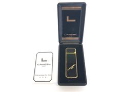 LANCEL ランセル ガスライター ゴールド系 専用箱付 - メルカリ