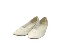 k03250129012　LETALON　23.5㎝　White　　シューズ　パンプス　通年