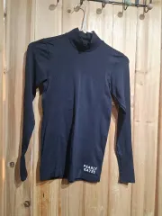 パーリーゲイツ ブラック ゴルフ タートルネック (0サイズ)