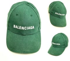 L59バレンシアガ バイザー ロゴ キャップ balenciaga - メルカリ