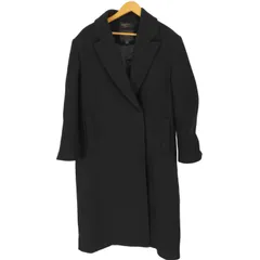 ザラ ZARA ZW COLLECTION ダブルブレストウールブレンドコート レディース import：L 