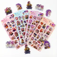 KPOPガールズ! デーモン・ハンターズ シール ４枚セット