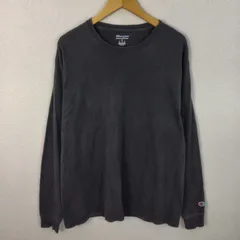 Champion チャンピオン 長袖Tシャツ ブラック XLサイズ メンズ 古着 ストリート アメカジ
