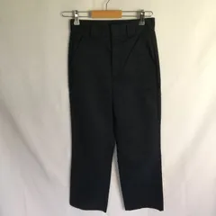 M1-02699 【Women】 GU (ジーユー) レディース デニムパンツ（S）/ネイビー 右足前裾近く汚れ有り K-春秋