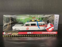 JADA TOYS METALS DIE CAST HOLLYWOOD RIDERS GHOSTBUSTERS ECTO-1