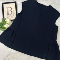 美品✨ ヨーコチャン ハーフスリーブ バックギャザーブラウス 近年