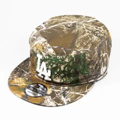 【ニューエラ正規品・新品】Pillbox アジャスタブル ロサンゼルス・ドジャース リアルツリーカモ ニューエラ New Era® NEW ERA® キャップ 帽子(商品番号：15089267)