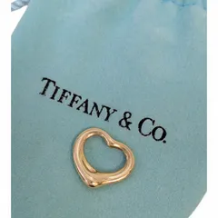 【真贋済】TIFFANY&Co.　エルサ·ペレッティ　オープンハート　スモール　トップ　750　K18　ティファニー