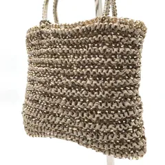 ANTEPRIMA アンテプリマ ワイヤーバッグ リボン ゴールド ハンドバッグ