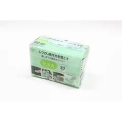 〔10個セット〕 オカザキ 使い捨て不織布クリーナー セスキ 30個入