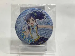 現状品 アイカツ！　霧矢あおい　まるい缶バッジ　包みタイプ　オフィシャルショップ　75ミリ