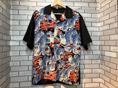 麻中之蓬　マチュウノヨモギ　鬼　柄シャツ　XL GAKKIN BUDSPOOL 麻中之蓬 マチュウノヨモギ 鬼 柄シャツ XL GAKKIN BUDSPOOL - メルカリ