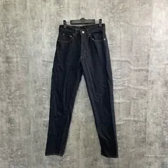 【T-893】Levi’s リーバイス ブラックデニム W29相当 ストレート メンズ ジーンズ 黒デニム 古着 色落ち良好 定番 人気 USA系 カジュアル おしゃれ シンプル