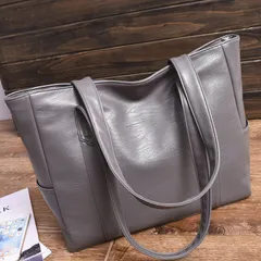 トートバッグ ショルダーバッグ 肩掛けバッグ PUレザーカバン ビジネスバッグ  手提げ フェイクレザー シンプ  通勤通学鞄  PUレザー スーツ 肩掛け 手提げ シンプル お出かけ レザー調 オシャレ 無地 合成皮革 軽量  A4 レディース  カジュアル