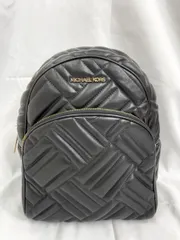 MICHAEL KORS マイケルコース キルティング リュックサック 黒 ■■レディース