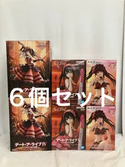未開封 デート・ア・ライブ 時崎狂三 フィギュア AMP 他 3種 6個セット LF3850 f107