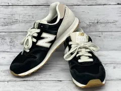 new balance／スニーカー／WL373SN2／ブラック×ホワイト／23.5cm