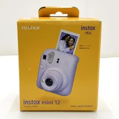 【中古】【未使用品】FUJIFILM 富士フイルム instax mini 12 チェキ [ライラックパープル][95]