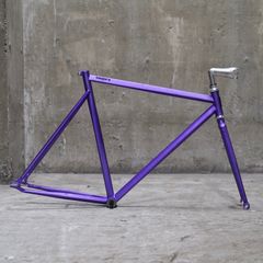 パープル ラメ塗装 ピストバイク ☆購入条件あり☆ - メルカリ