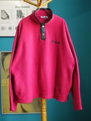 FILAフィラ80s〜90sレトロフリースmade inイタリア - メルカリ
