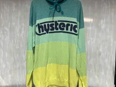 HYSTERIC GLAMOUR ヒステリックグラマー パーカー プルオーバー リネン 麻 マルチカラー 01201NS10 Fサイズ