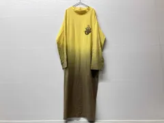 MONCLER モンクレール Tシャツ ワンピース GENIUS 1 JW ANDERSON  イエロー YEL サイズS ロンT 通年