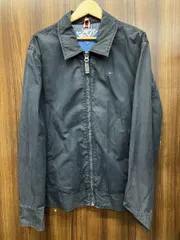 TOMMY HILFIGER/ トミーヒルフィガー/ FIN-SHA 819464 / Gジャン(デニムジャケット)/ ブラック/ ジップ/ Lサイズ