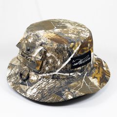 【ニューエラ正規品・新品】バケット01 ループ Angler's Club リアルツリーカモ | アウトドア ニューエラ New Era® NEW ERA® ハット 帽子(商品番号：14774324)