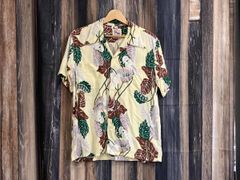 KONA BAY HAWAII コナベイハワイ アロハシャツ パームツリー柄 M