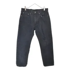 Levi's リーバイス 505 デニムパンツ ブラック(メンズ W34 L30)中古 古着 X5713